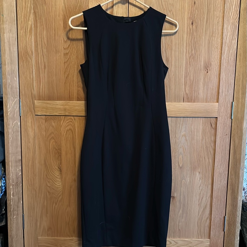 Elegant Black Sleeveless Dress